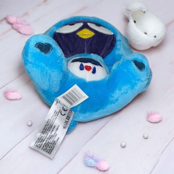 Care Bears Hello Kitty 9" Bean Plush - Badtz-Maru as Grumpy Bear | Brand New - Picture 4 of 4